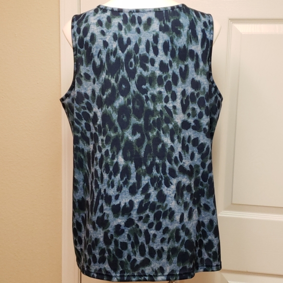 Belle by Kim Gravel Sleeveless Top Women's Plus Size 1X NWOT - Picture 4 of 8